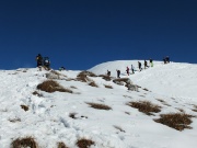 Bel ritorno in CIMA GREM (2049 m) innevata il 1 dicembre 2013  - FOTOGALLERY